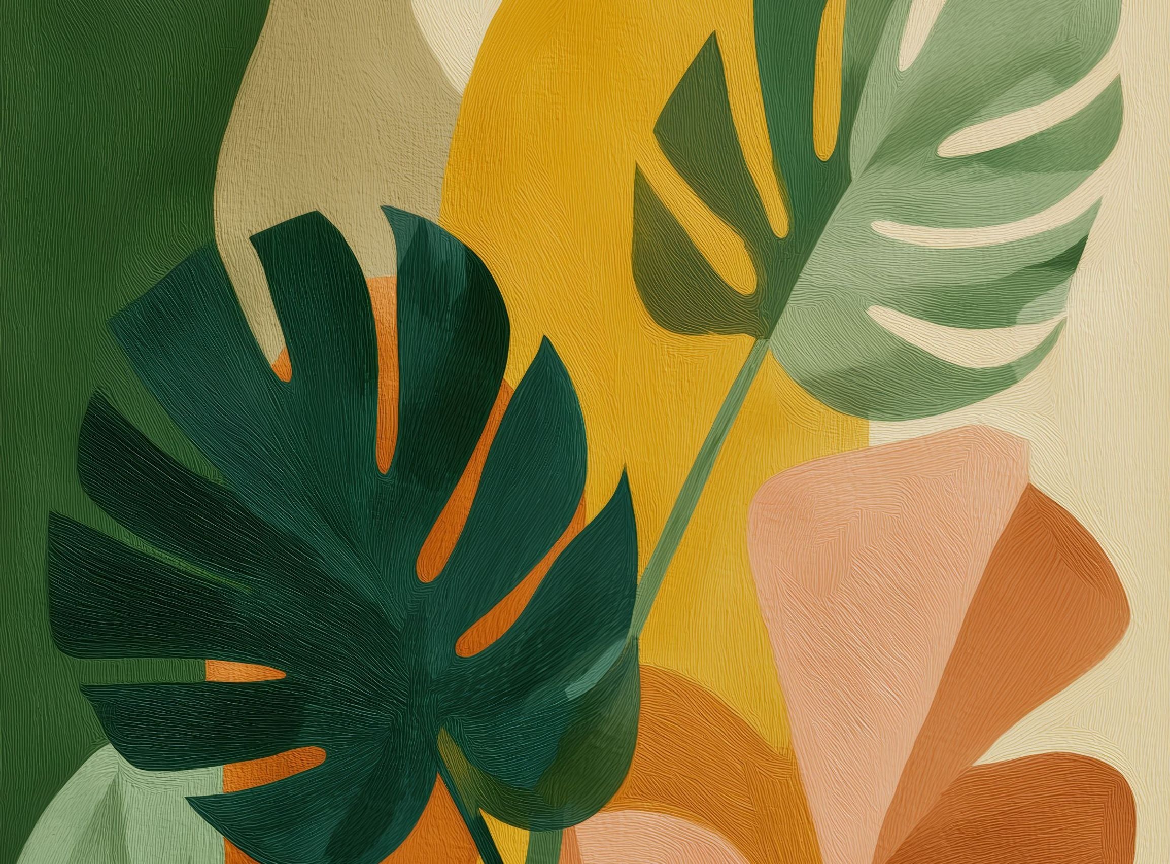 Leaves of Green and Brown