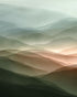 Mountains in Haze