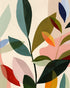 Cluster of Painted Leaves 