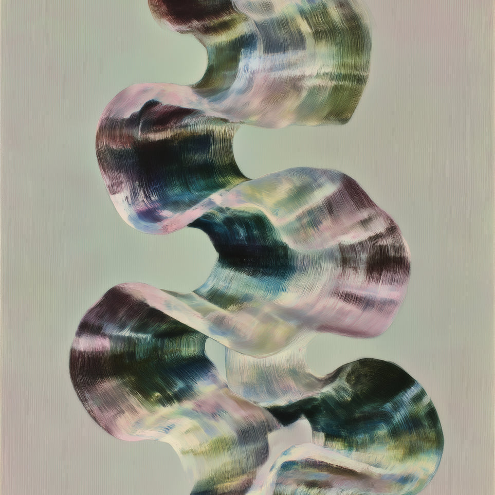 A ribbon turning on itself