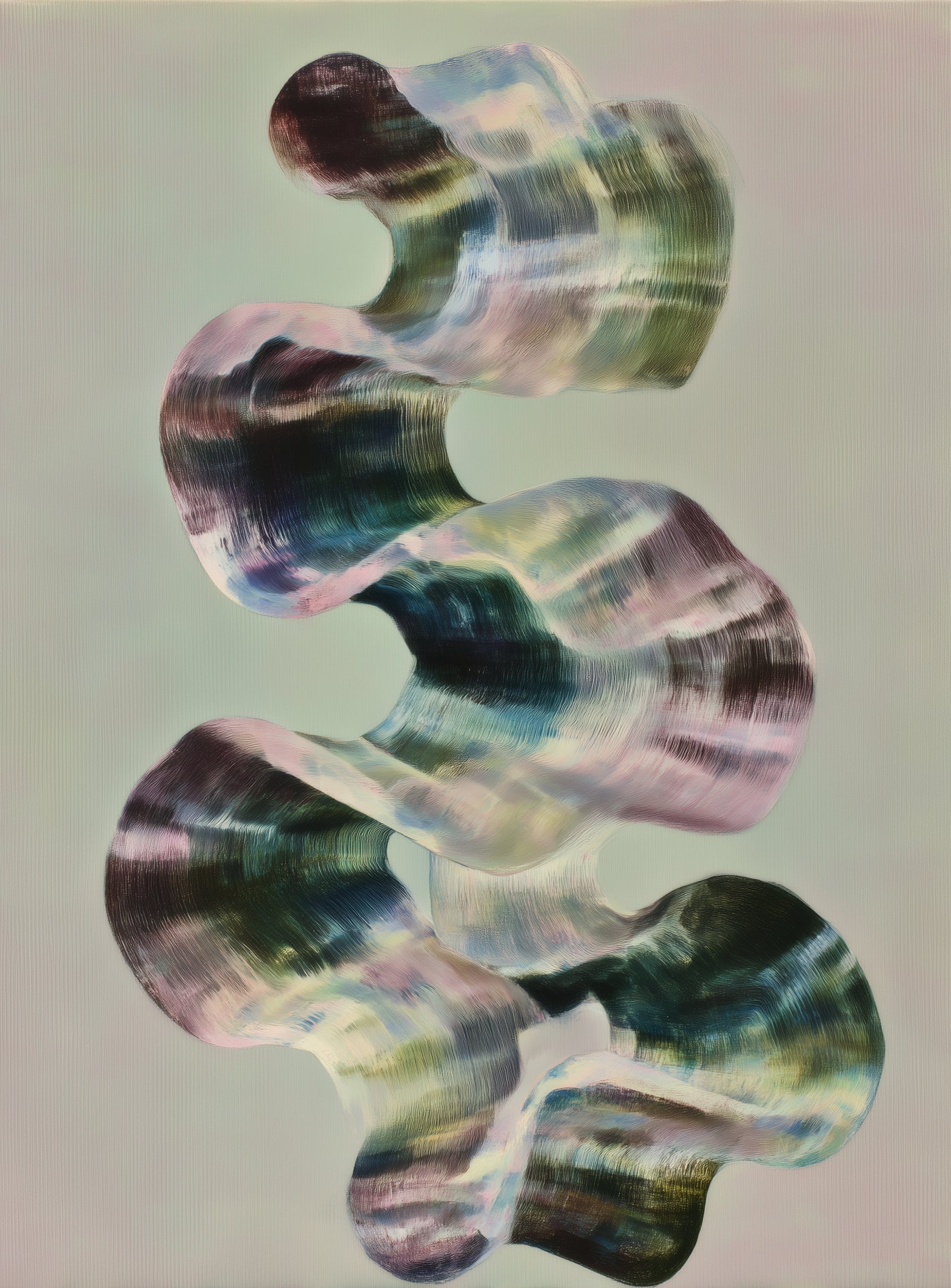 A ribbon turning on itself