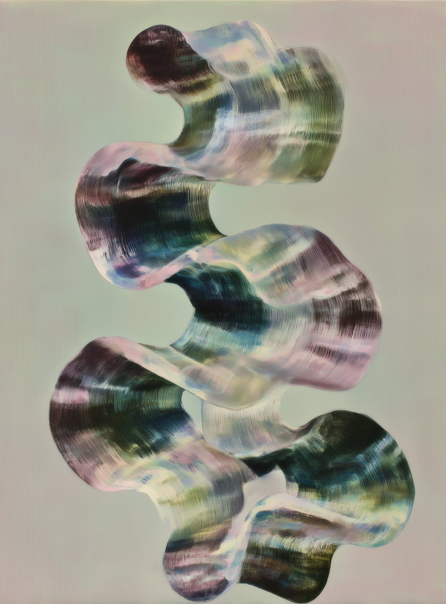 A ribbon turning on itself