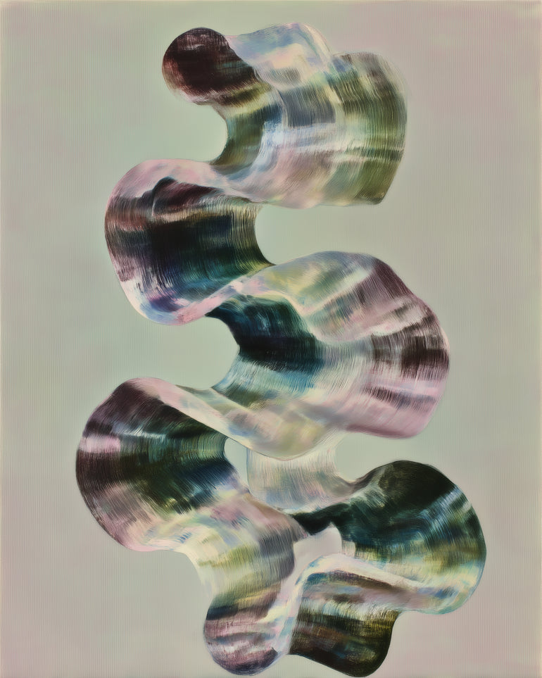 A ribbon turning on itself