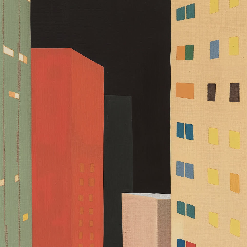 Color windows in the dark