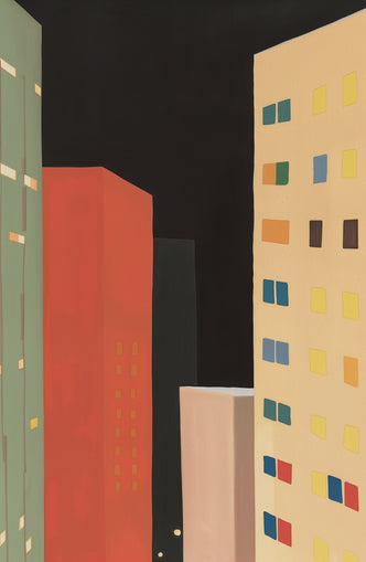 Color windows in the dark