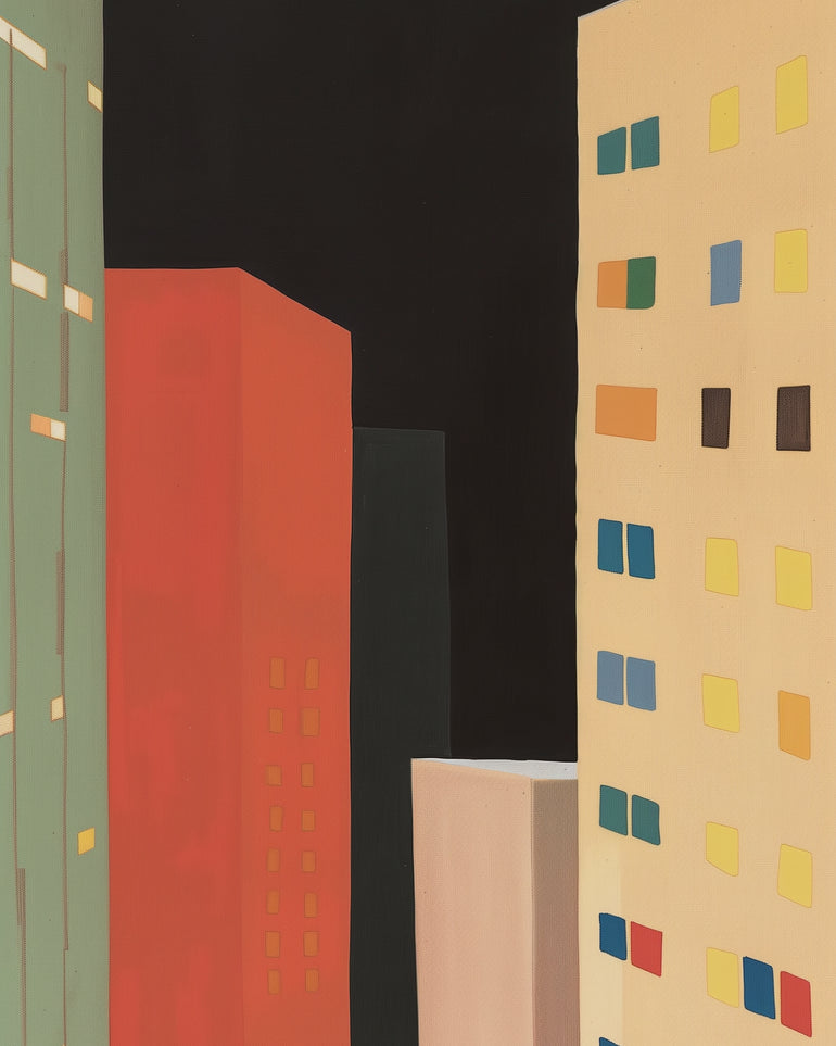 Color windows in the dark