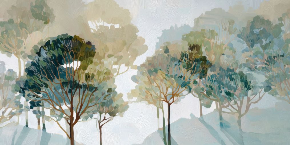 Light Filled Tree Line