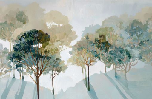 Light Filled Tree Line