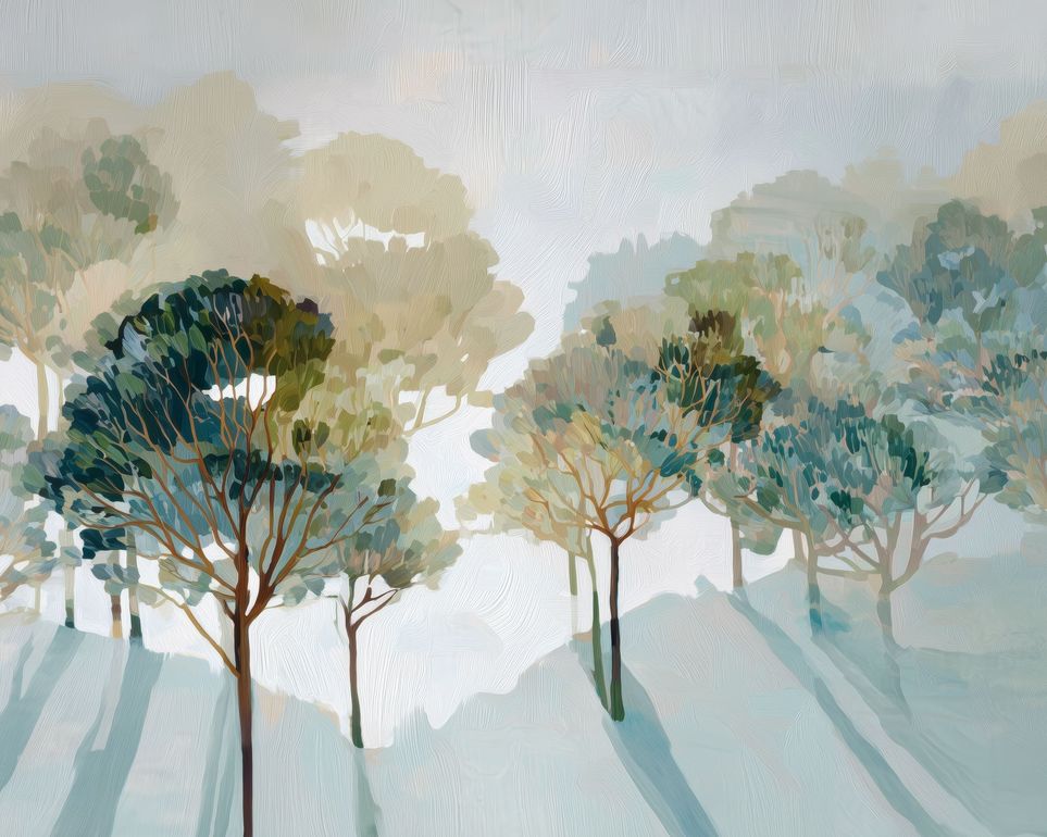 Light Filled Tree Line