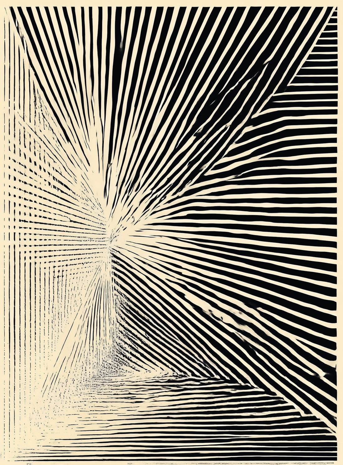 Convergence within black stripes