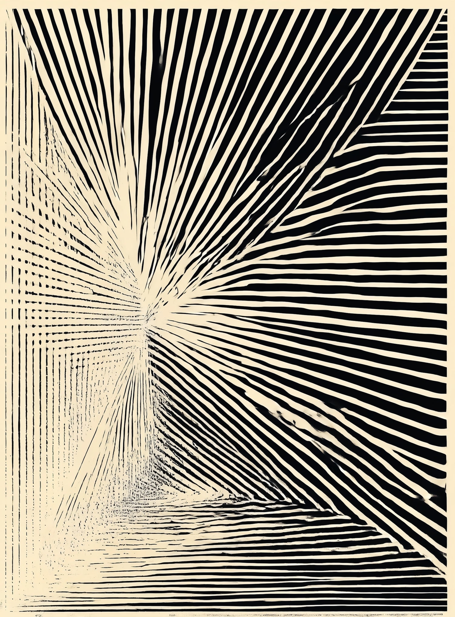 Convergence within black stripes