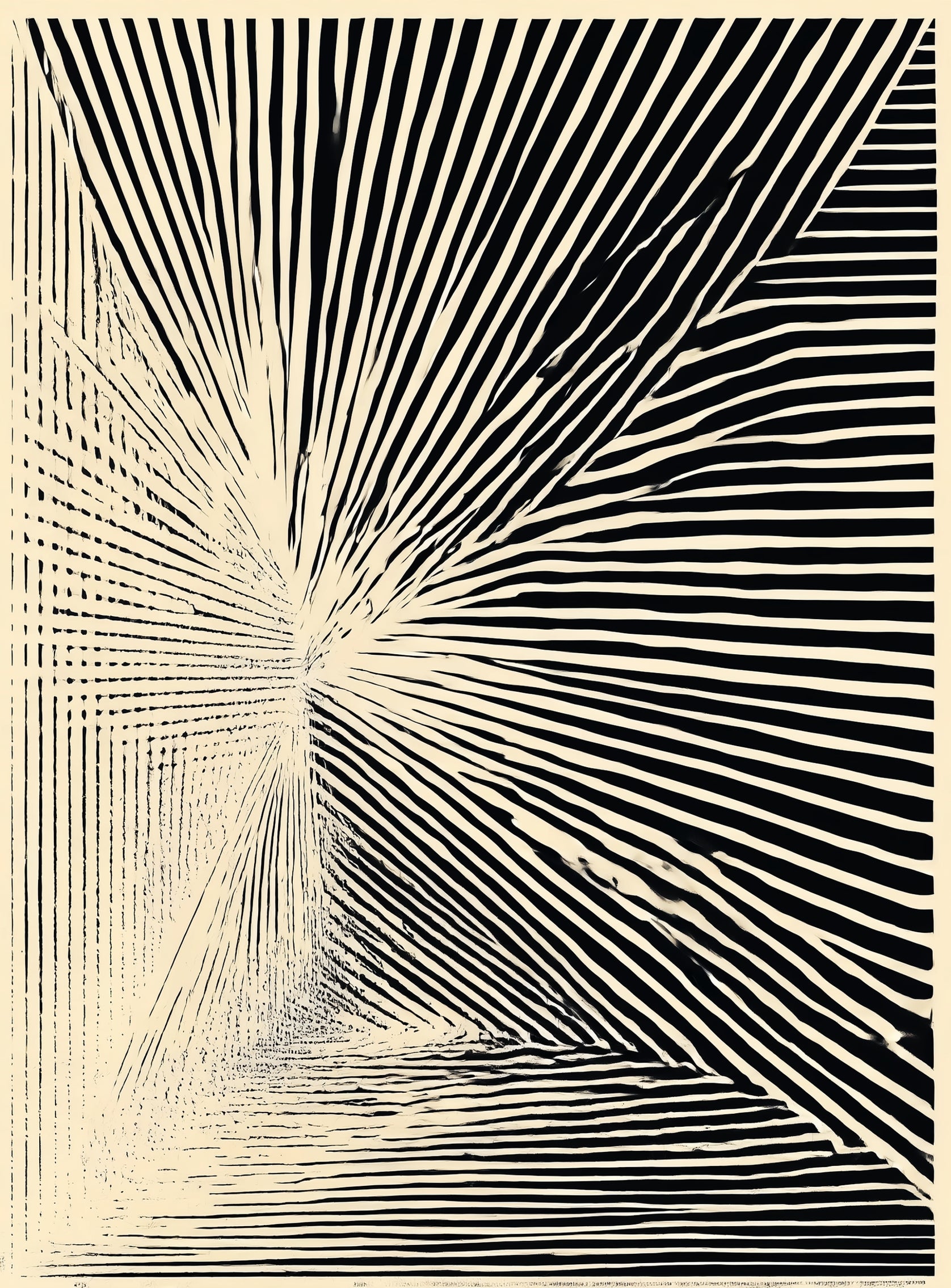 Convergence within black stripes