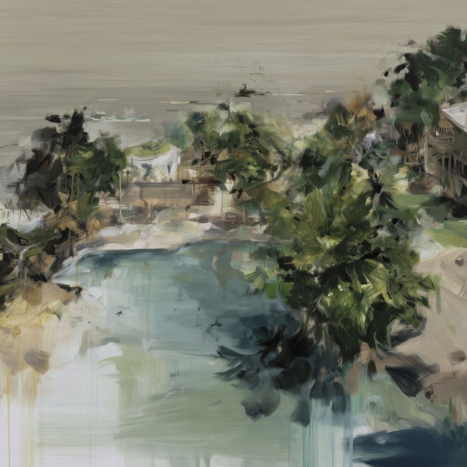 Overlook of Sand and Canopy