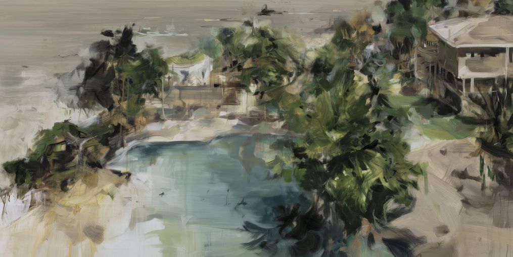 Overlook of Sand and Canopy