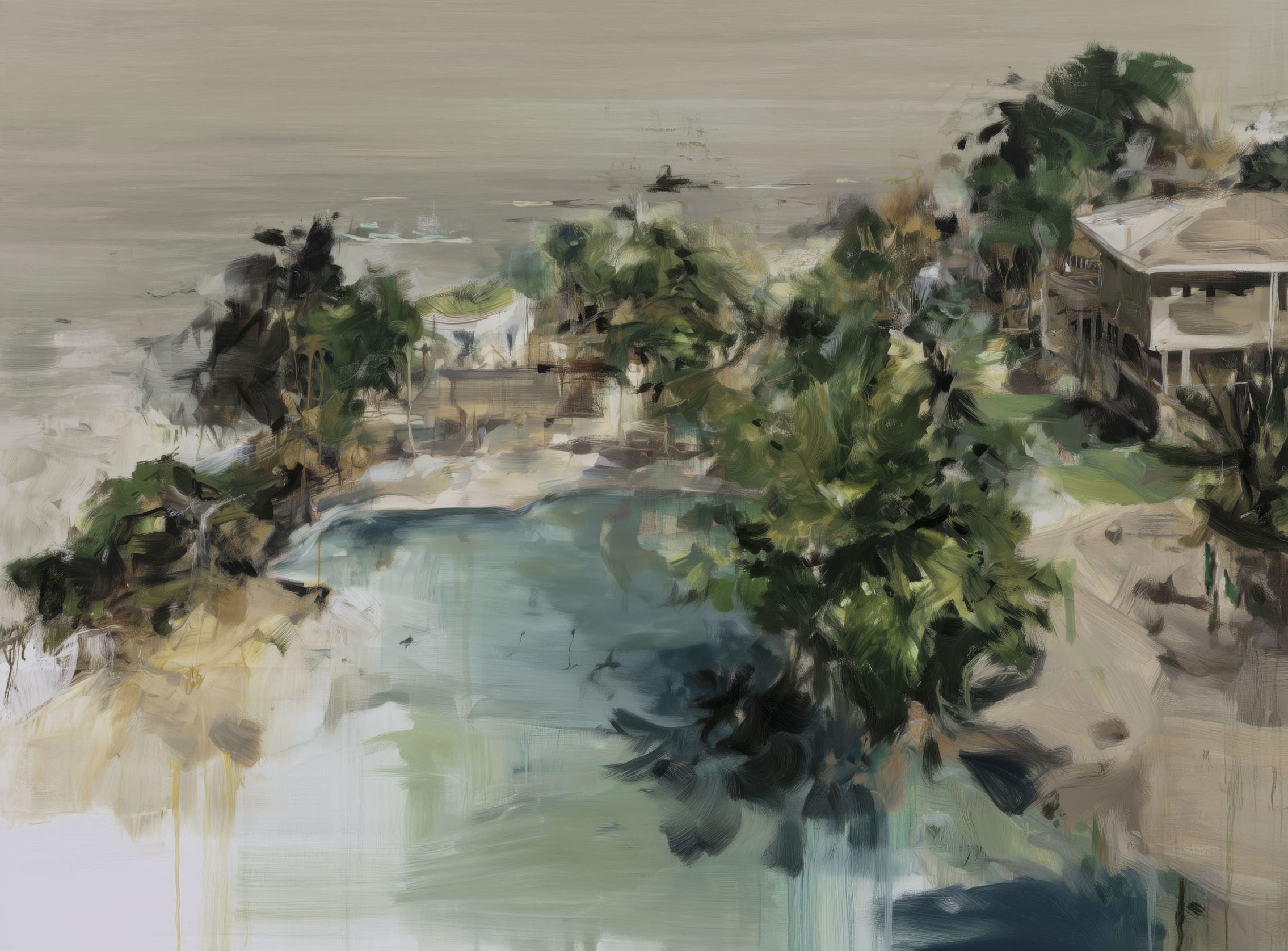Overlook of Sand and Canopy