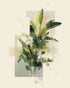 Plant in layered light