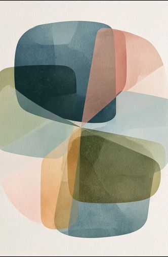 Teal turns through ochre