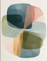 Teal turns through ochre