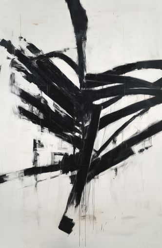 Black strokes under strain