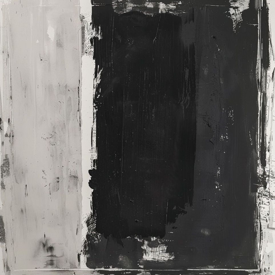 Black weight on gray ground