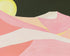 Sun over folded dunes