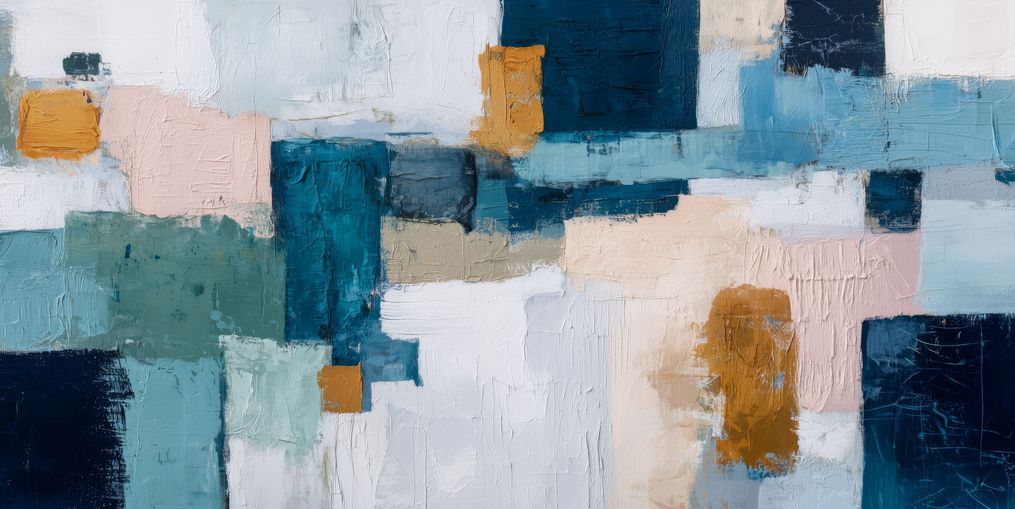 Offset Blocks Across White
