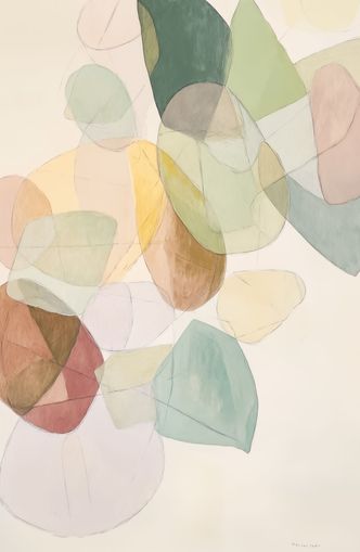 Layered Forms on Paper