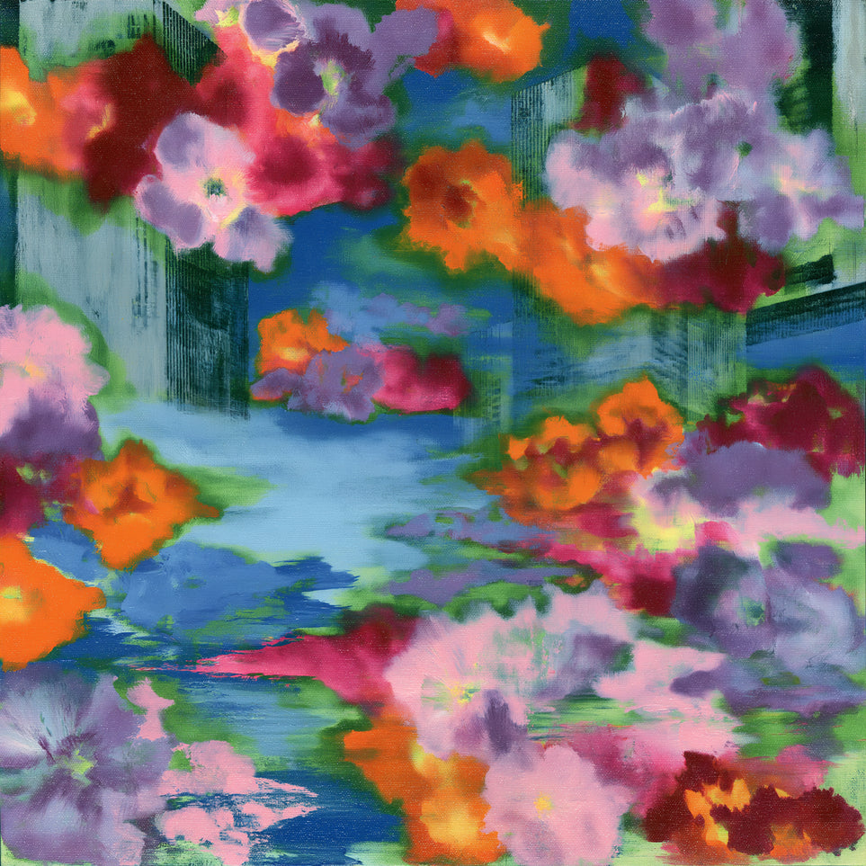 Bridges in the flower haze