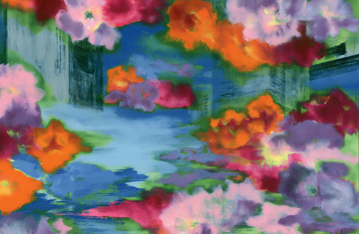 Bridges in the flower haze