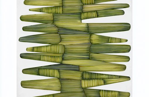 Olive green stacking lightens