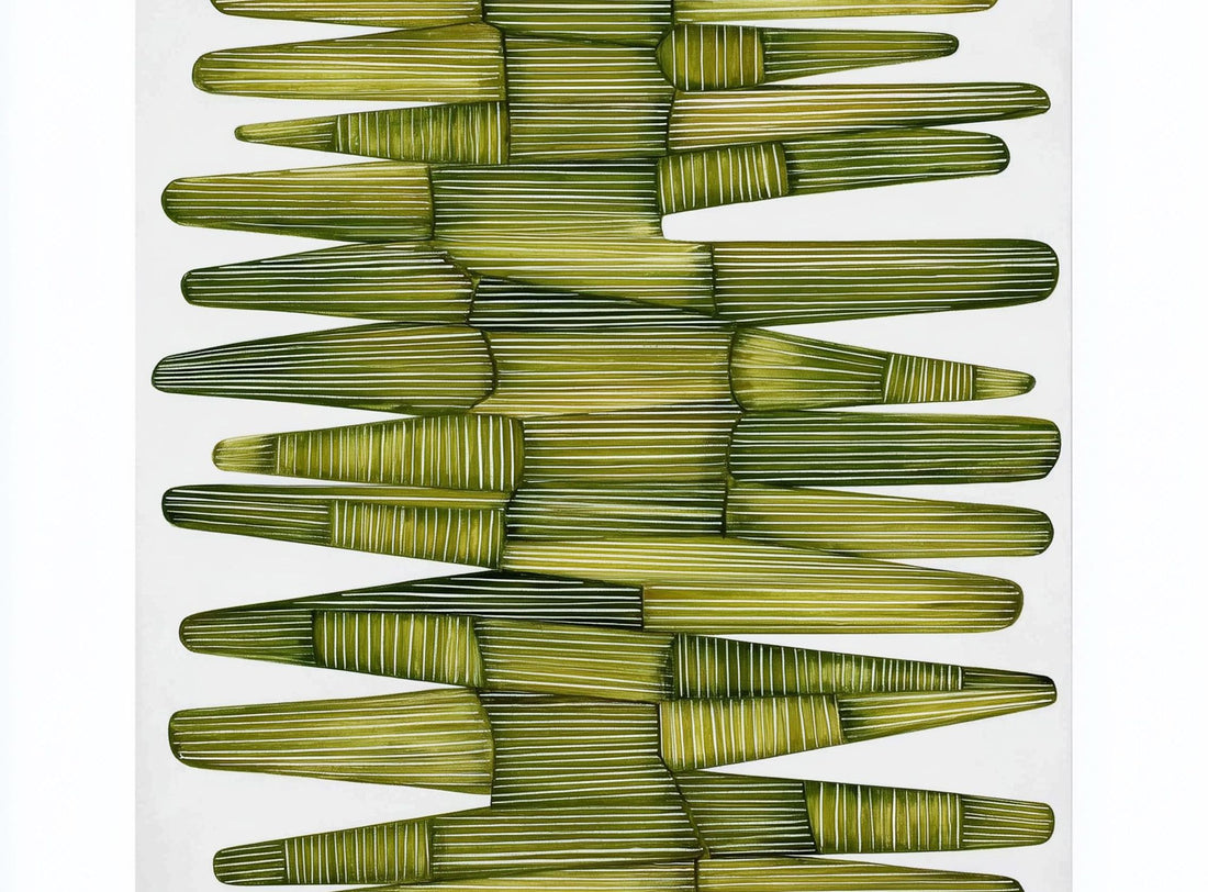 Olive green stacking lightens