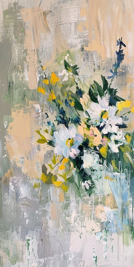 Flowers finding their way out