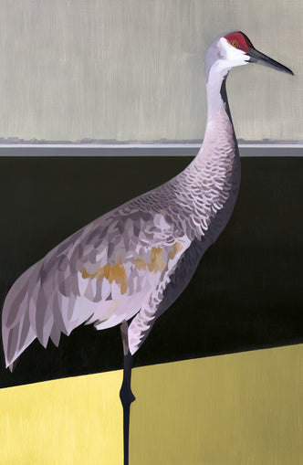 Crane at the hard horizon