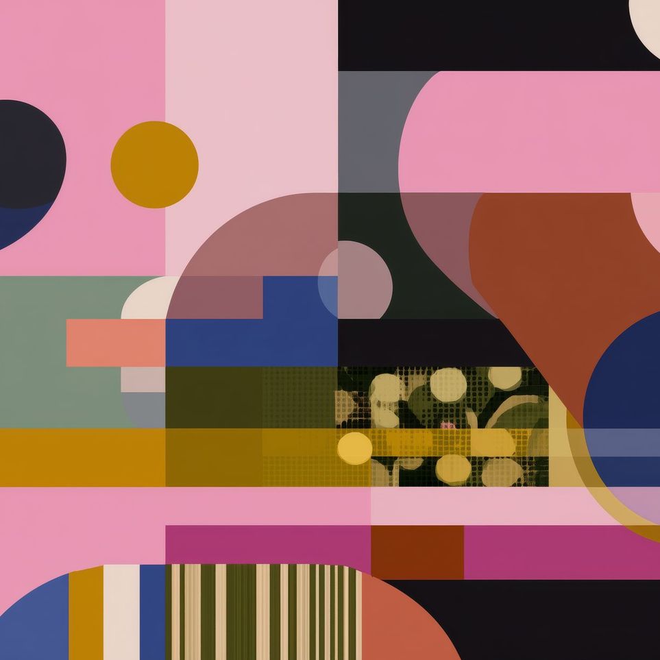 Shapes Jostling for Space 