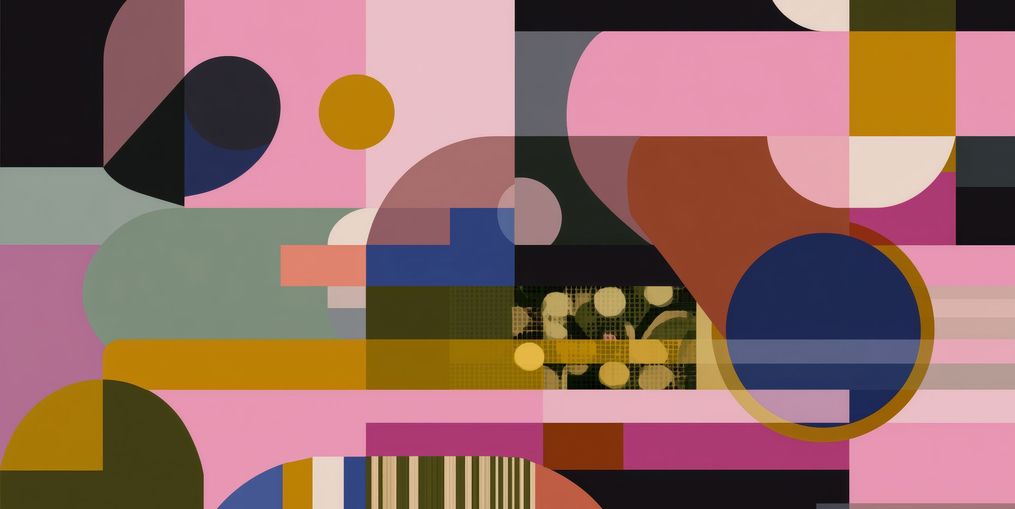 Shapes Jostling for Space 