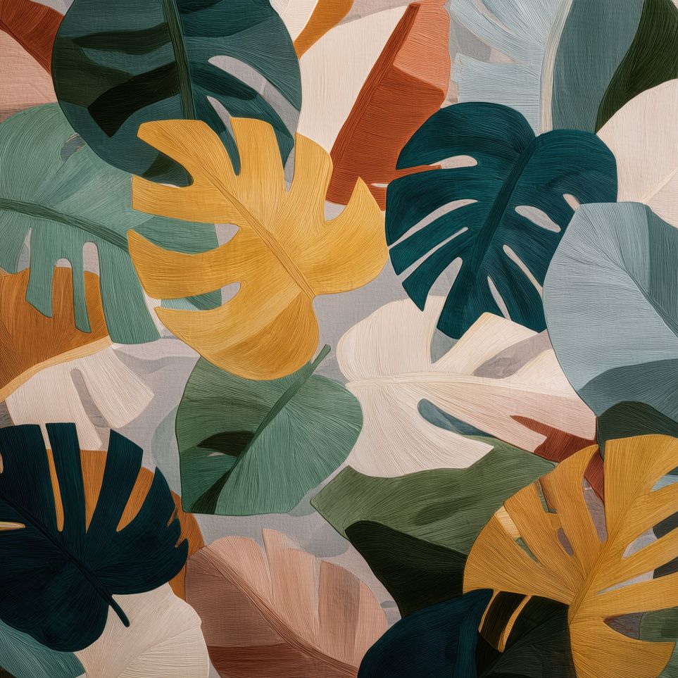 Piles of Palm Fronds