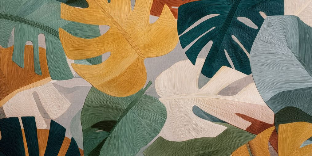 Piles of Palm Fronds