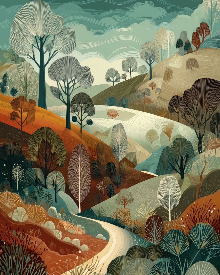 Path Between the Hills