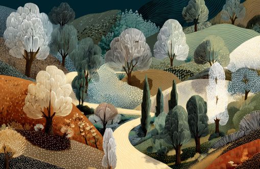 Path Beneath the Hills