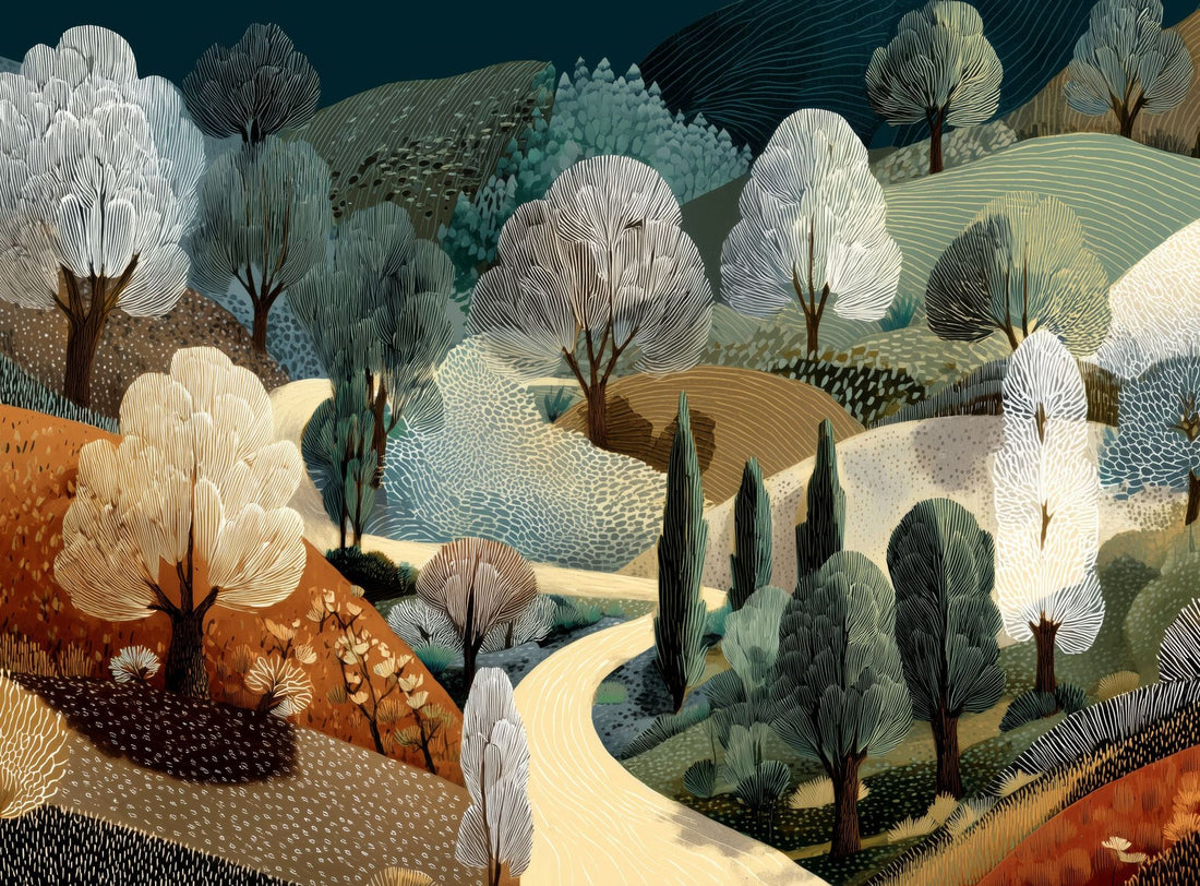 Path Beneath the Hills