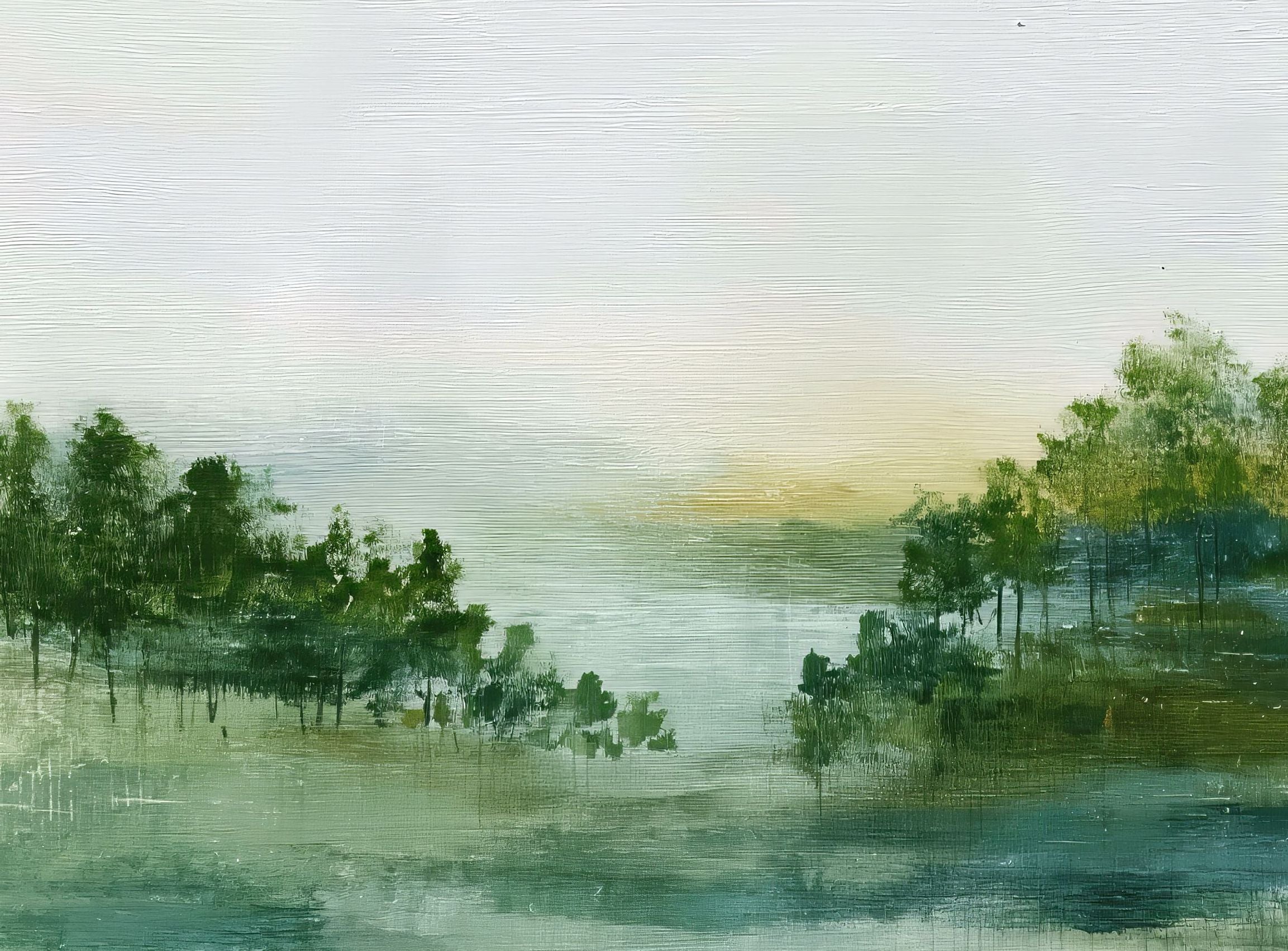 Misty Sunrise