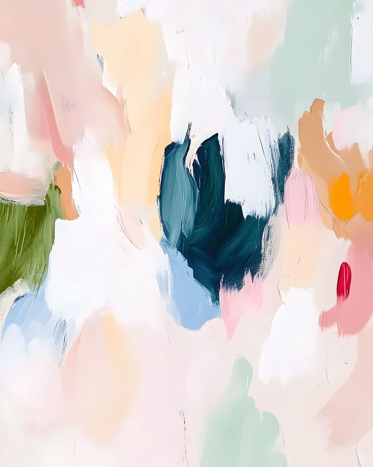 Soft Forms on Canvas 