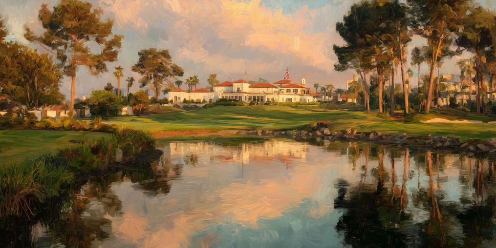 Afternoon Light on the Clubhouse