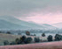 Low Hills Fading into Mist