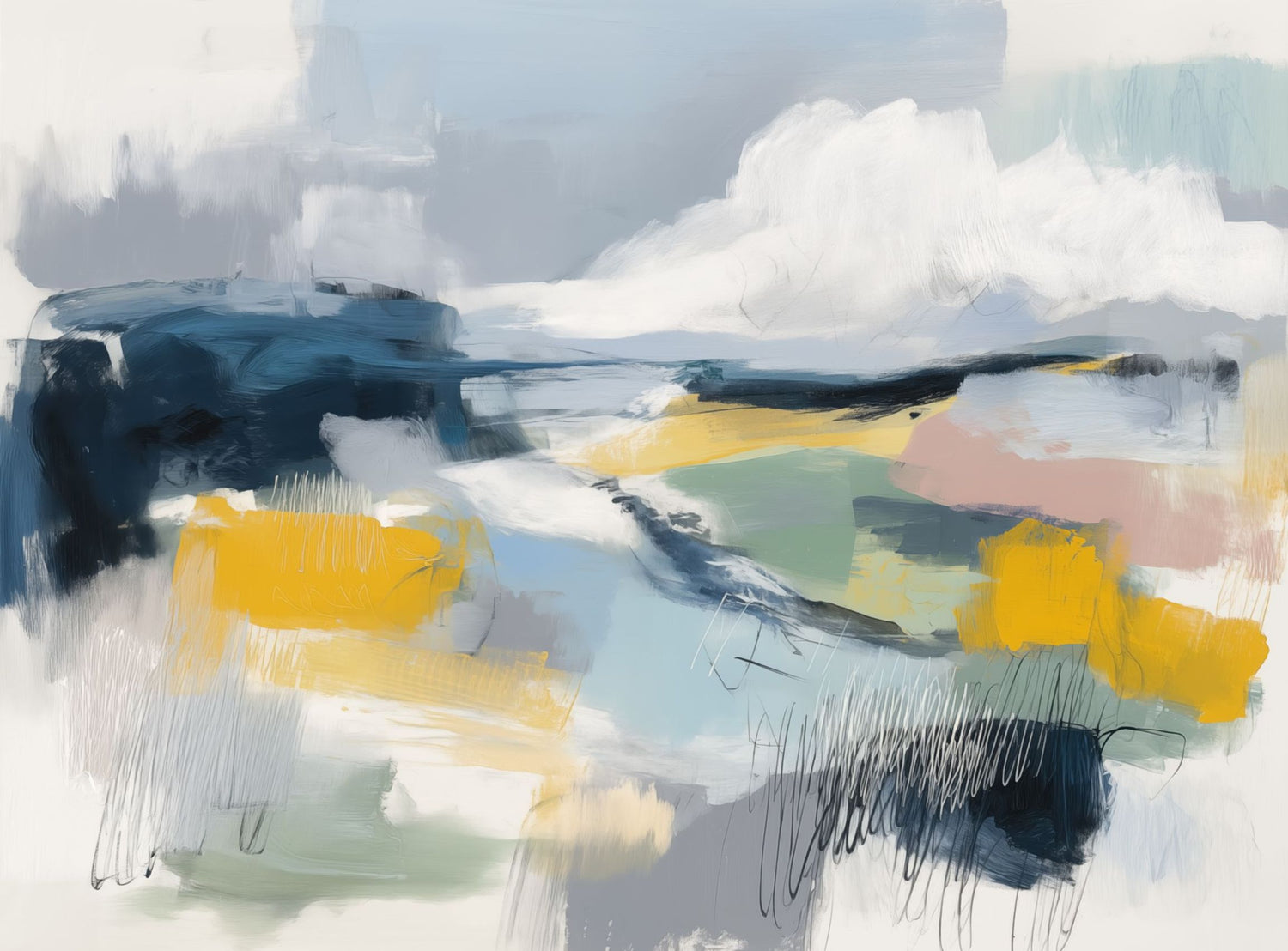 Blue Abstract
