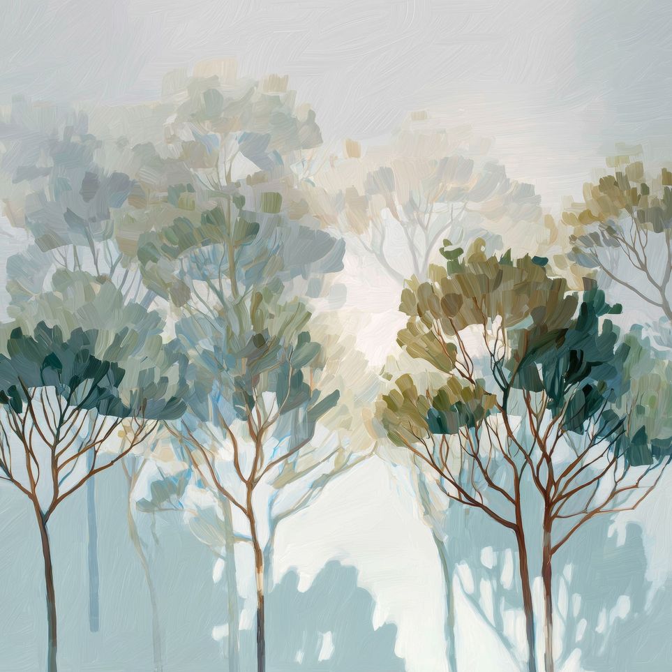 Multiple Trees in Gentle Light
