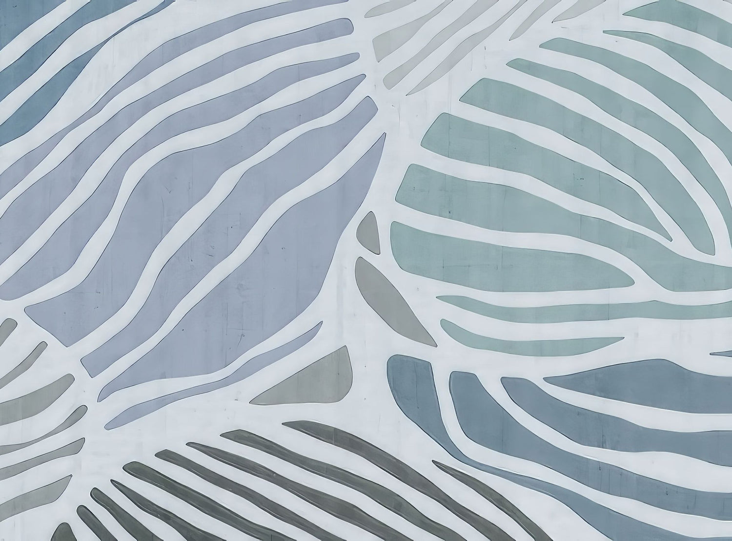 Graphic Leafs, Blue
