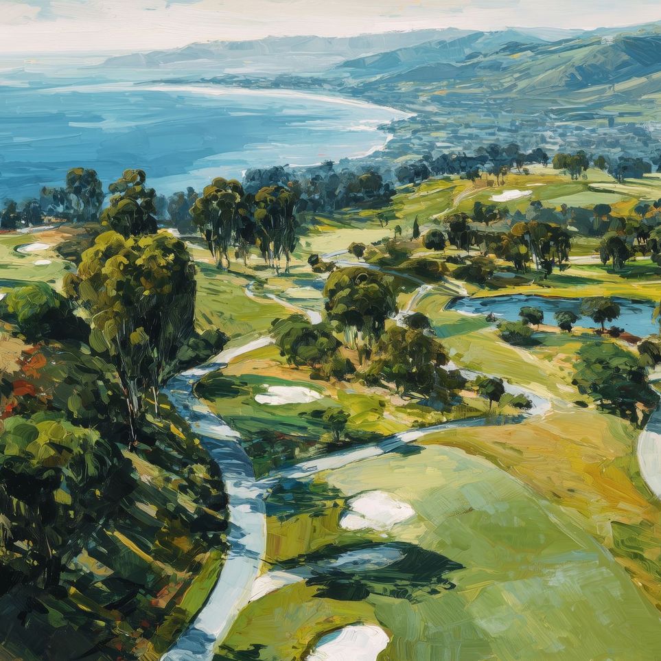 Late Light on Golf Links