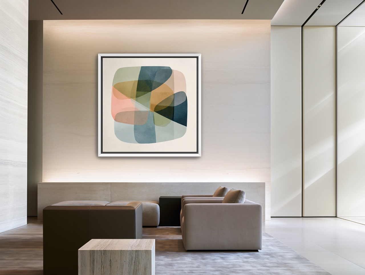 Muted layers within layers room view