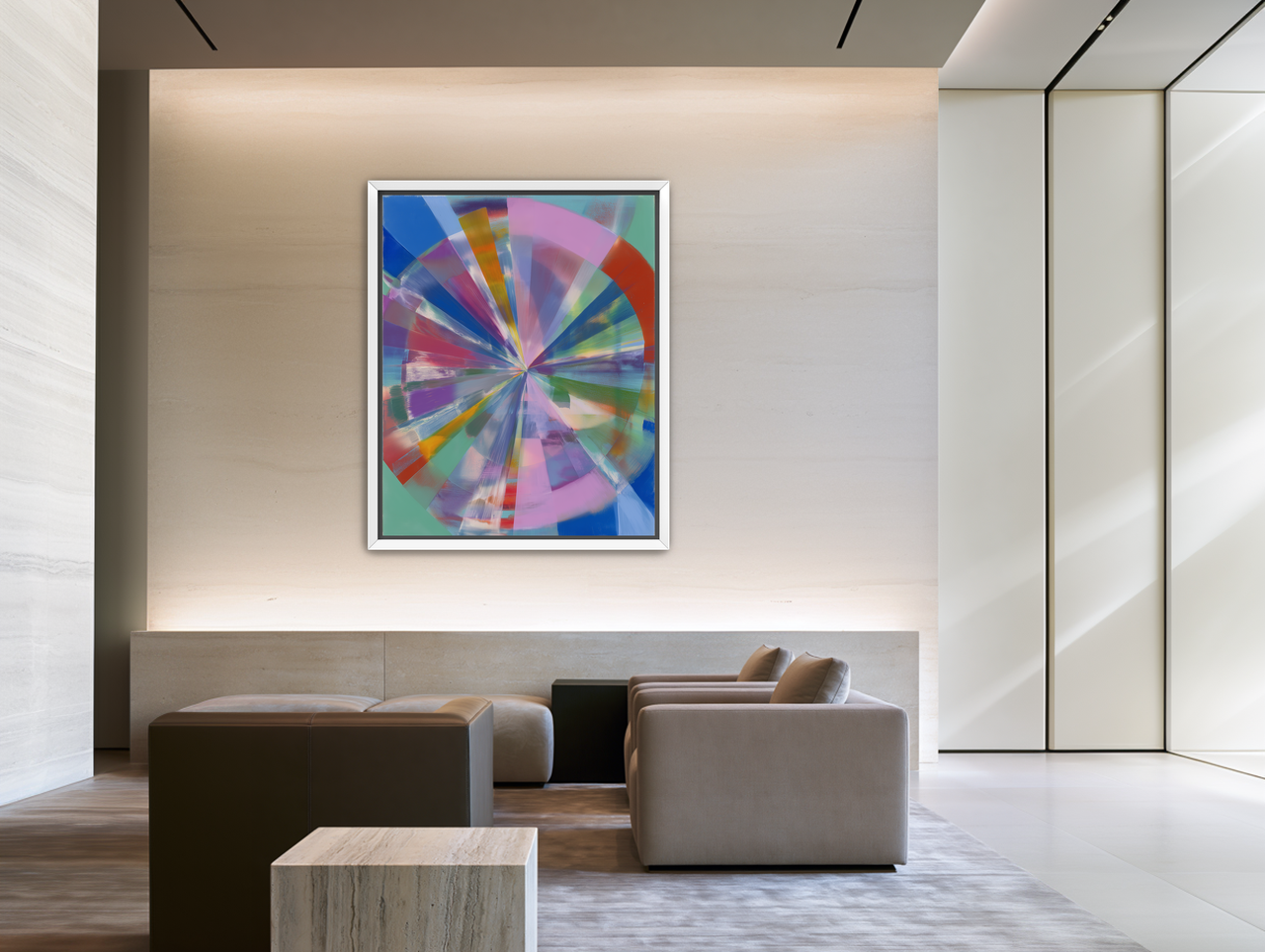 Color pressure at the center room view